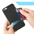 iPhone 6 Plus Wallet Case, iPhone 6S Plus Card Holder Case, ZVEdeng Credit Card Case Grip Cover wit