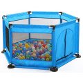Kids Happy Game Fence includes 50 balls(Blue and Pink)
