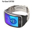HWHMH 1PC Replacement Stainless Steel Metal Band / Genuine Leather Band Strap For Samsung Galaxy Ge
