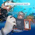 Diving Phone Case for iPhone Samsung, Professional Underwater Photography Housings Case with Lany...