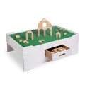Melissa & Doug Deluxe Wooden Multi-Activity Play Table With Wooden Train Set