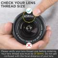 Photo 58MM 0.35x Fisheye Wide Angle Lens with Macro Close-Up Portion