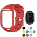 WristBand for TomTom Runner 2 3/Spark/Spark 3/Golfer 2/Adventurer, Replacement Silicone Band Strap