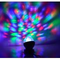 Colorful  Rotating LED party light RGB.