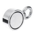 160KG D48mm Double Side Neodymium Magnet Fishing Metal Sea Treasure Hunting Recovery Magnet