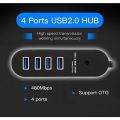 High Speed 5Gbps 4 Ports USB 3.0 Portable Oval Hub