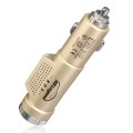 Dual USB Car Charger Fresh Oxygen Ozone Air Purifier Cigarette Lighter  2 In 1