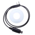 USB Programming Cable & CD For BAOFENG UV-5R KG-UVD1P BF-888S Walkie Talkie