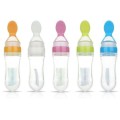 Baby Silicone Squeeze Feeding Bottle