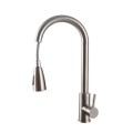 304 Kitchen Pull-out Faucet Retractable Rotating Faucet