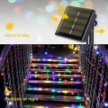 2 Pack String Lights Fairy Lights Solar 20m - LED Bulbs Christmas Lights - Multicolor