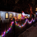 2 Pack String Lights Fairy Lights Solar 20m - LED Bulbs Christmas Lights - Multicolor
