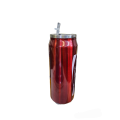 Attractive Stainless Steel Coca Cola Vacuum Cup- Red