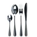 24 Piece Cutlery Set- Silver WITH BLACK BOX