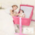 Baby Crib Portable Bedside Sleeping Crib Baby with  Swing Function