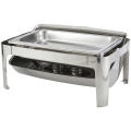 Chafing Dish Stainless Steel Rectangular Rolltop