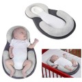 Portable Baby Positioner Pillow Crib Nursery Travel Folding Toddle Bed Bag