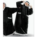 ZS - Extra Long Oversized Huggle Blanket Hoodie - One  Size Fit All.