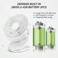 Usb Portable Clip On Stroller Fans with 4 Speeds Quiet Mini Table Fan