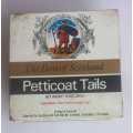 Vintage Petticoat tails tin