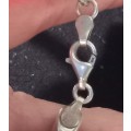 Vintage Italy 925 Sterling Silver Unique Chain