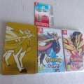 Pokémon Sword and Pokemon Shield Dual Pack Steelbook Edition Nintendo Switch