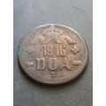 1916T German East Africa 20 Heller. Low mintage