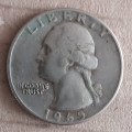 1965 Quater Dollar USA