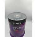 100 SONY CD-R Music Disc - New - packaging worn.