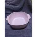 4 Corningware bowls no glass Lids
