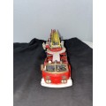 RARE Vintage Corgi Major Toys American LaFrance Fire Truck Aerial Rescue Tractor