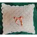Small crochet cushion 30 x 30 cm