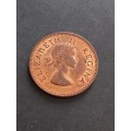 1958 SAU Half penny