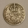 1917 UK & N/Ireland 3 Pence