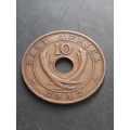 1942 East Africa 10 cent
