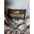 HEMISPHERE MEN`S JEAN WEAR SHIRT BY TRUWORTS - LIKE NEW