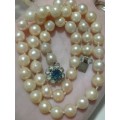 Gorgeous Vintage Akoya Cultured Pearl Necklace