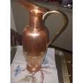 Beautiful copper and Brass pitcher