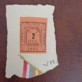 Africana - Pietersburg ZAR 2 pence stamp
