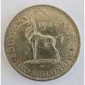 1944 Two Shillings Southern Rhodesia
