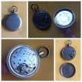 Two Swiss Made pocket watches
