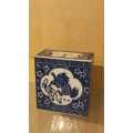 Antique blue and white Chinese insence burner stand