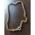 Classic 9ct gold Rollo rope chain.