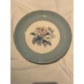 Floral wall plate
