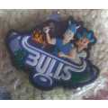 Bulls fridge magnet