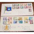 FDCs - Lesotho - RARE overprints & Independence + 3 **Note 1 envelope roughly opened but GREAT CV