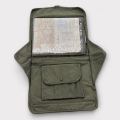 Vintage Military Map Case/Bag & First Edition Government Printer Map circa 1965
