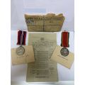 WW2 Medal Collection - LC Van Rensburg