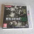 Metal Gear Solid 3D Snake Eater Nintendo 3ds