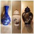 Vintage Japanese, Jay fine China,Kutani urn ginger jar posy vase
